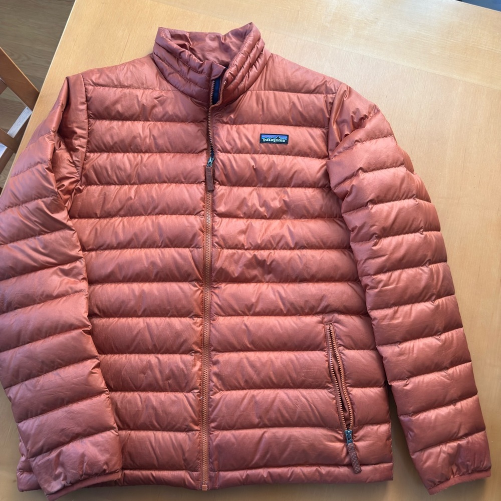 Patagonia Rust Quilted Jacket